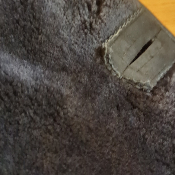 Tradong by Sam Mi Faux Leather Black Fur Lined Jacket XL - Picture 10 of 15